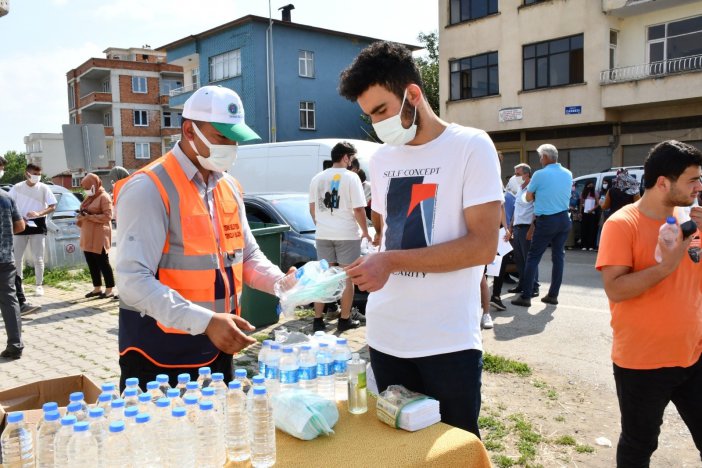 Terme Belediyesi, Yks Adaylarını Yalnız Bırakmadı