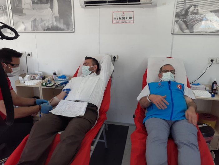 Erzurum Müftülüğünden Kızılay’ın Kan Bağışı Kampanyasına Destek