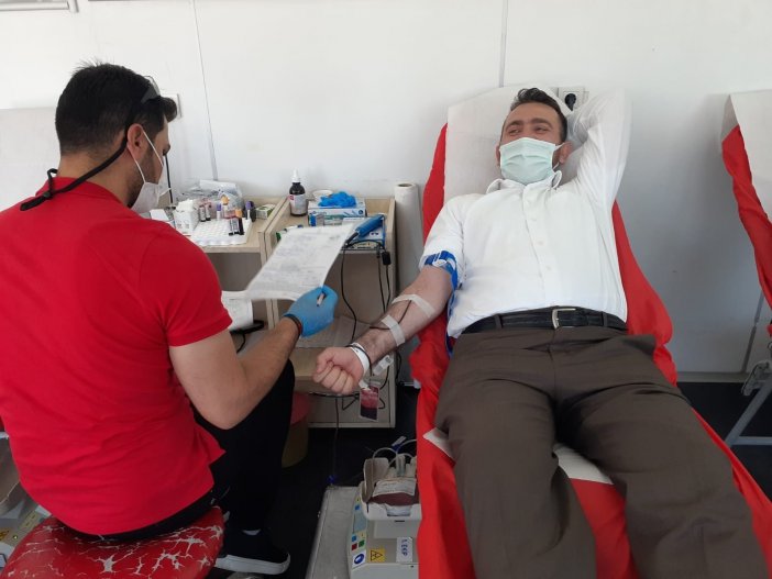 Erzurum Müftülüğünden Kızılay’ın Kan Bağışı Kampanyasına Destek