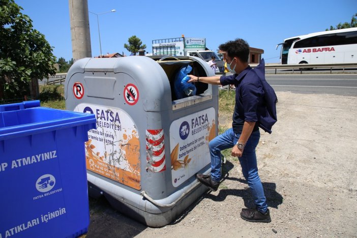 Fatsa’da Çöpte İkili Toplama Sistemi