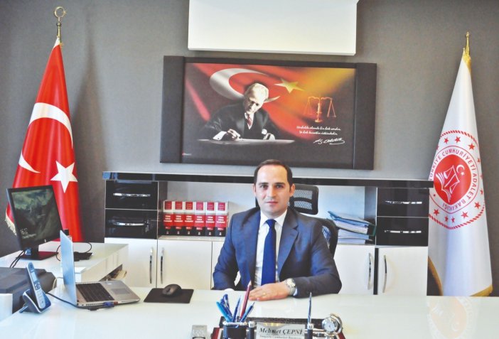 Sungurlu’ya Atanan Başsavcı Mehmet Çepni Göreve Başladı