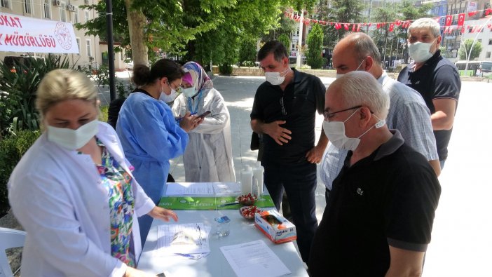 Randevusuz Aşı Çadırına Yoğun İlgi