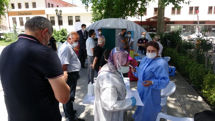 Randevusuz Aşı Çadırına Yoğun İlgi