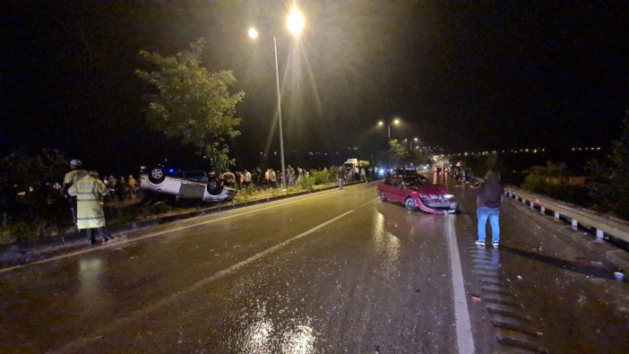 Karabük’te Zincirleme Trafik Kazası: 1’i Ağır 3 Yaralı