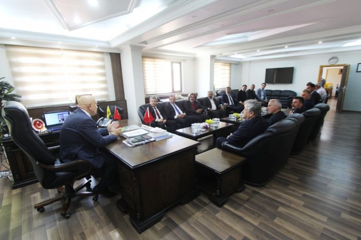 Türkav Genel Başkanı Korkmaz’dan Başkan Pekmezci’ye Ziyaret