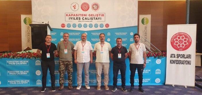 Doğu Anadolu Ata Sporları Federasyonu Temsilcileri İstanbul Çalıştayına Katıldı