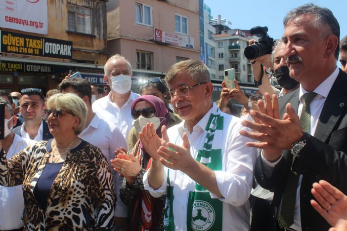 Gelecek Partisi Genel Başkanı Ahmet Davutoğlu Giresun’da