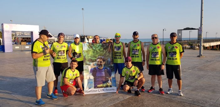 Samsun Atakum Run Club Ailesi Muammer Çam’ı Unutmadı