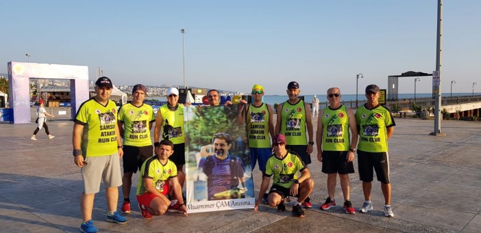 Samsun Atakum Run Club Ailesi Muammer Çam’ı Unutmadı