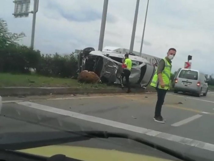 Rize’de Trafik Kazası: 7 Yaralı