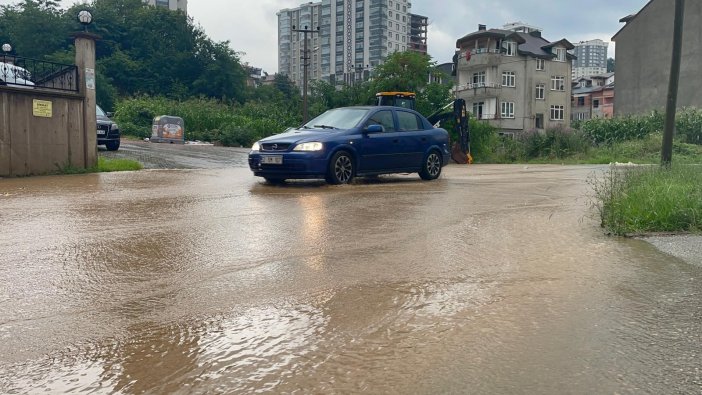 Ordu’da Sağanak Tedirgin Etti