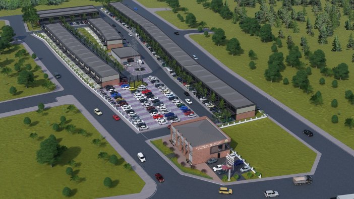 Ordu’da Galericiler Sitesinde Çalışmalar Sürüyor