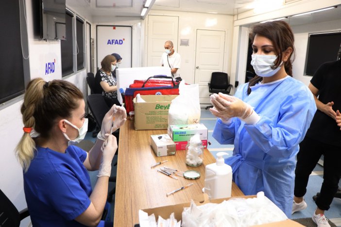 Samsun’da Korona Aşısı Olana Dondurma Bedava