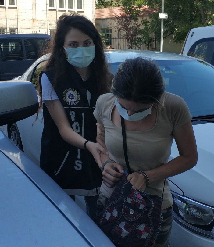 Yolcu Otobüsünden İnerken Uyuşturucuyla Yakalanan Kadın Tutuklandı