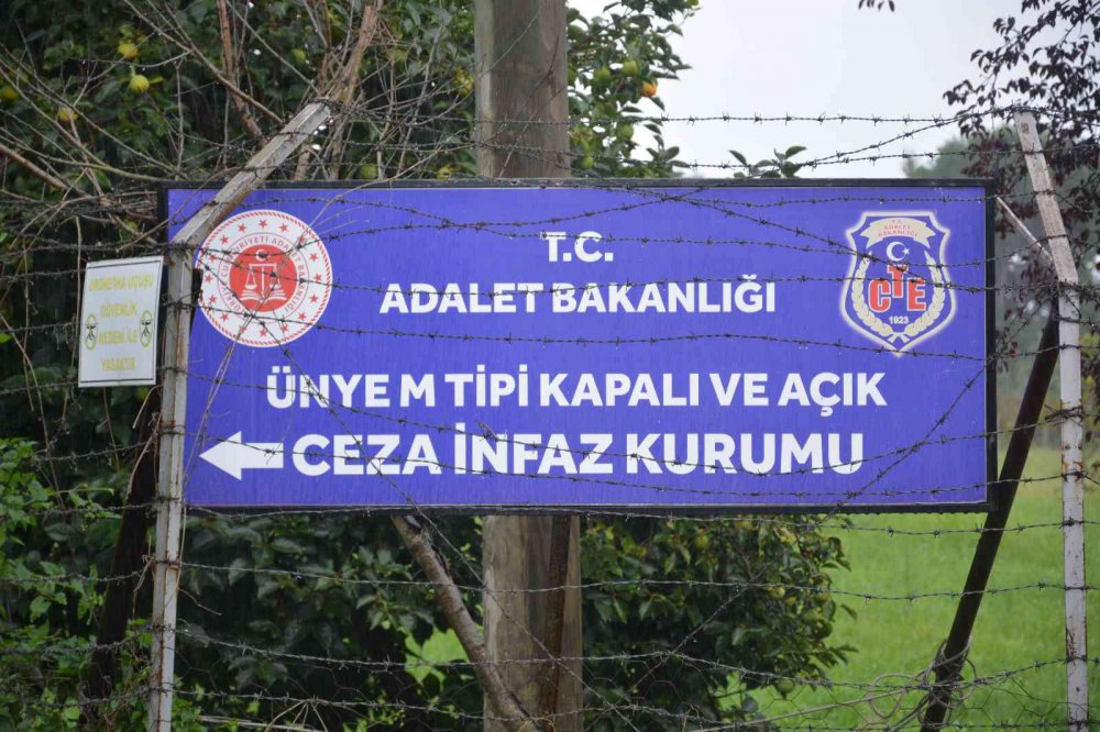 ORDU'NUN ÜNYE İLÇESİNDE CEZAEVİNDE TUTUKLU BULUNAN BİR KİŞİ, YATAĞINDA ÖLÜ BULUNDU