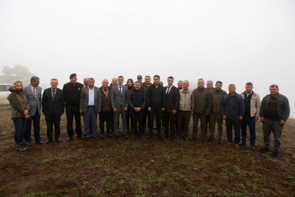 DÜZCE'DE YABAN HAYATI GELİŞTİRME SAHASINDA YÜZLERCE KEKLİK DOĞAYA SALINDI