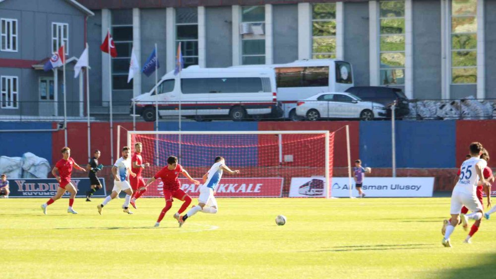 TFF 2.LİG EKİPLERİNDEN ZONGULDAK KÖMÜRSPOR İSKENDERİNSPOR'U 2 - 1 MAĞLUP ETTİ