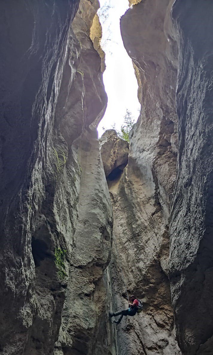 TÜRKİYE'NİN İKİNCİ BÜYÜK KANYONU OLAN ŞAHİNKAYA KANYONU'NUN BULUNDUĞU SAMSUN'UN VEZİRKÖPRÜ İLÇESİNDE YENİ BİR KANYON KEŞFEDİLDİ
