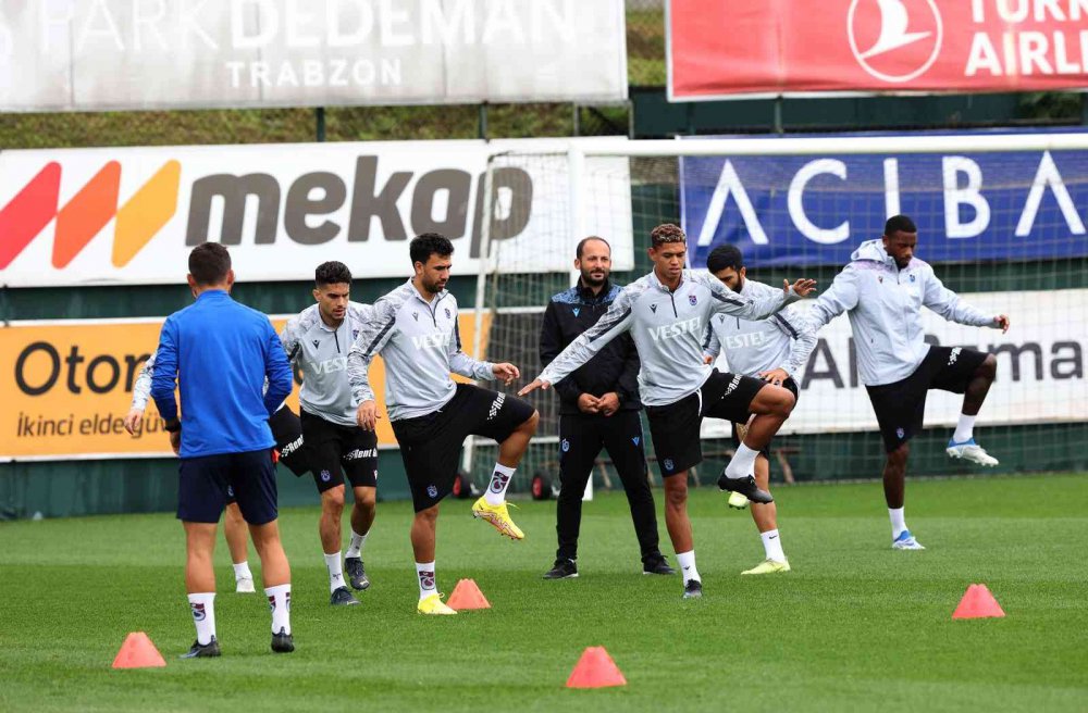 UEFA AVRUPA LİGİ H GRUBU'NDA PERŞEMBE GÜNÜ DEPLASMANDA FRANSA TEMSİLCİSİ MONACO İLE KARŞILAŞACAK OLAN TRABZONSPOR, MÜCADELENİN HAZIRLIKLARINI SÜRDÜRDÜ