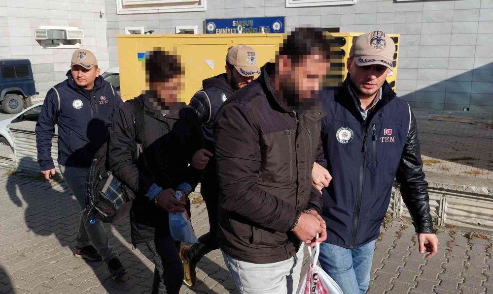 DEAŞ’IN ÇATIŞMA BÖLGESİNDE ÖRGÜT ÜYELERİNE GÖNDERİLEN PARA SAMSUN’DA ELE GEÇİRİLDİ: 3 GÖZALTI
