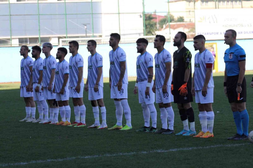 TFF 2.LİG KIRMIZI GRUP 12. HAFTA MAÇINDA PAZARSPOR EVİNDE AĞIRLADIĞI BUCASPOR 1928 TAKIMINA 1 - 0 MAĞLUP OLDU