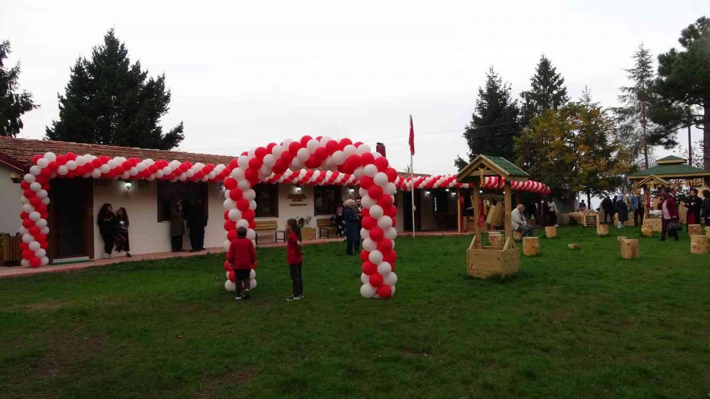 TRABZON'DA 13 YIL ÖNCE KAPATILAN ÇAMLIK İLKOKULU, TOPRAK ANA KÖY YAŞAM MERKEZİ İSMİYLE YENİDEN HAYAT BULDU