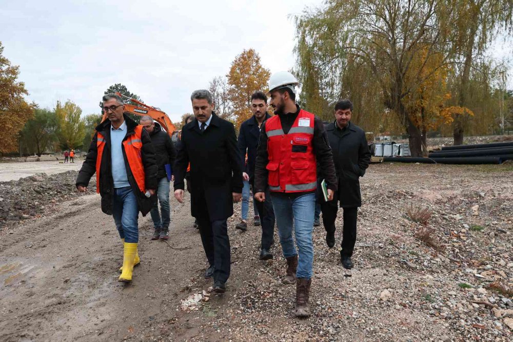 TOKAT'TA 202 BİN METREKAREYE ALANA SAHİP OLAN GÜMENEK PARKI 2023 YILINDA MİLLET PARKI OLARAK HİZMETE GİRECEK