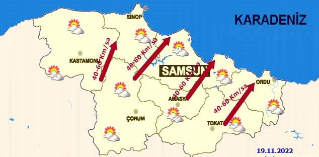 TERMOMETRELERİN 26 DERECEYİ GÖSTERDİĞİ SAMSUN'DA KASIM AYINDA YAZDAN KALMA GÜNLER YAŞANIYOR