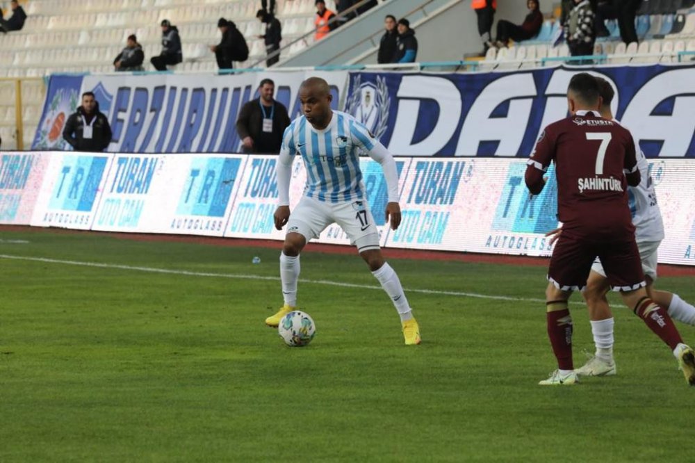 SPOR TOTO 1. LİG 15.HAFTASINDA ERZURUMSPOR FK, KONUK ETTİĞİ BANDIRMASPOR'A 2 - 1 MAĞLUP OLDU