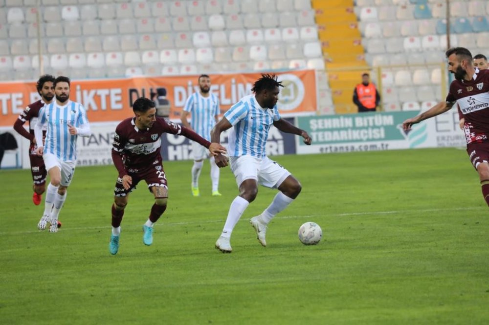 SPOR TOTO 1. LİG 15.HAFTASINDA ERZURUMSPOR FK, KONUK ETTİĞİ BANDIRMASPOR'A 2 - 1 MAĞLUP OLDU