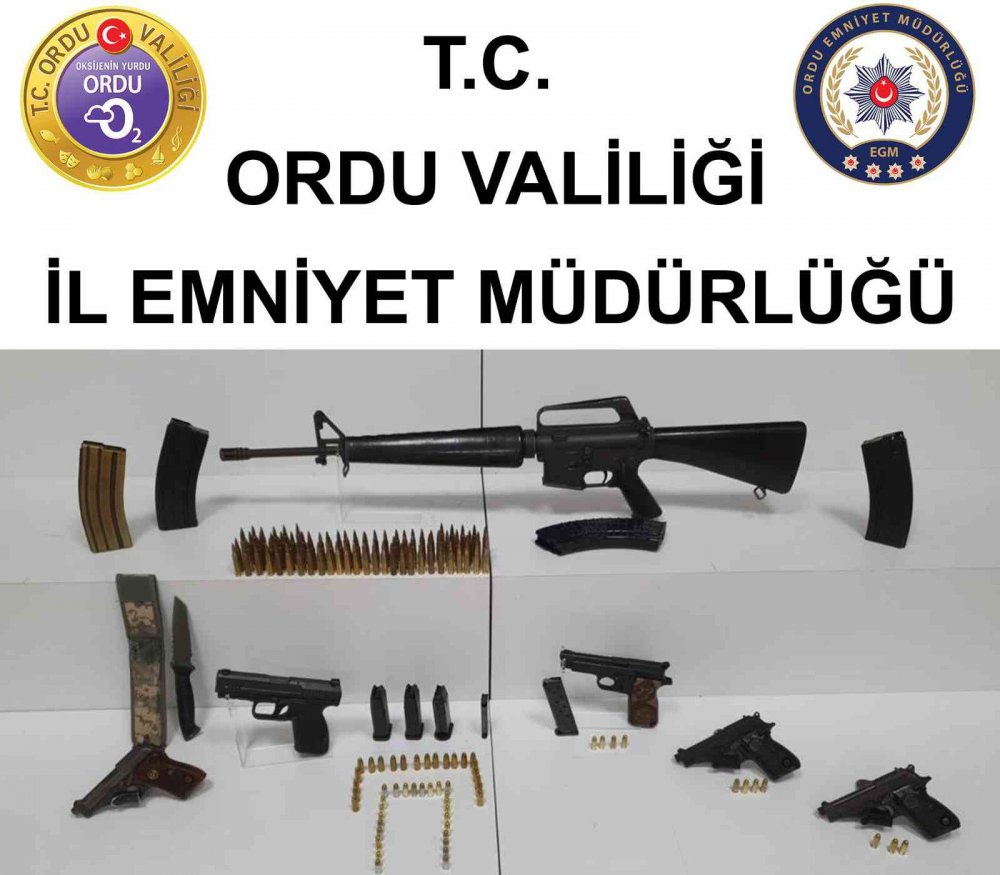 SUÇ ÖRGÜTÜNE YÖNELİK YAPILAN ORDU MERKEZLİ OPERASYONDA 4 İLDE TOPLAM 25 ŞÜPHELİ GÖZALTINA ALINDI