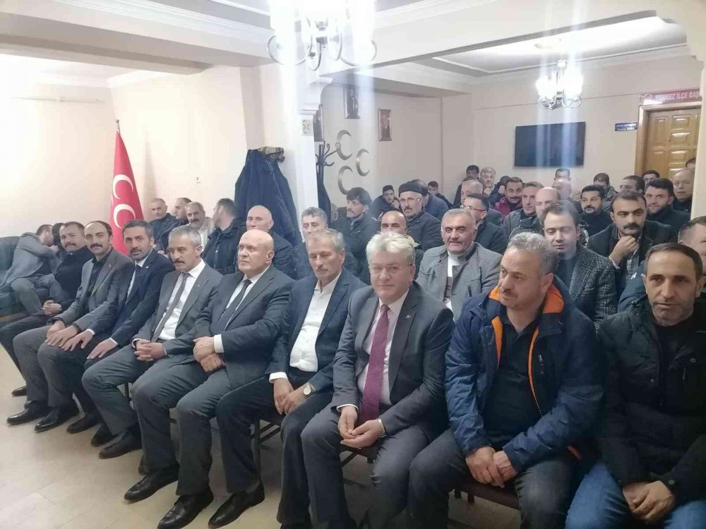 MİLLİYETÇİ HAREKET PARTİSİ İL BAŞKANLIĞI GÖREVİNDEN MİLLETVEKİLİ ADAY ADAYLIĞI İÇİN İSTİFA EDEN BEKİR KASAP'IN YERİNE YENİ İL BAŞKANI İSMAİL DURMUŞ OLDU