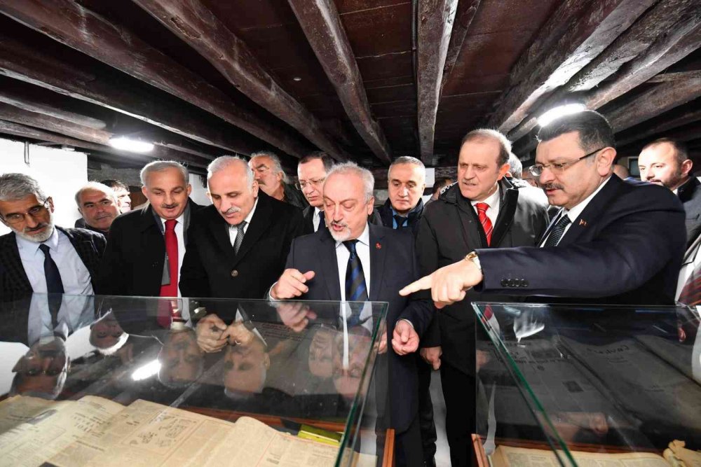 TÜRKİYE'NİN İÇİNDE EN FAZLA MATERYAL BULUNAN BASIN MÜZESİ TRABZON'DA 10 OCAK GAZATECİLER GÜNÜ'NDE ZİYARETE AÇILDI