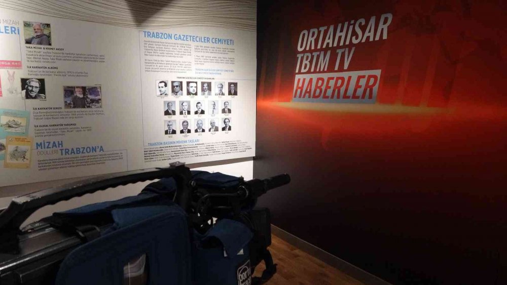 TÜRKİYE'NİN İÇİNDE EN FAZLA MATERYAL BULUNAN BASIN MÜZESİ TRABZON'DA 10 OCAK GAZATECİLER GÜNÜ'NDE ZİYARETE AÇILDI