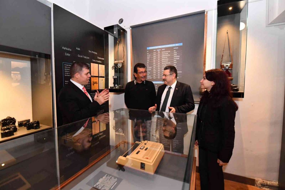 TÜRKİYE'NİN İÇİNDE EN FAZLA MATERYAL BULUNAN BASIN MÜZESİ TRABZON'DA 10 OCAK GAZATECİLER GÜNÜ'NDE ZİYARETE AÇILDI