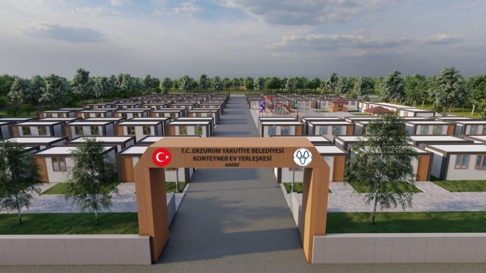 YAKUTİYE BELEDİYE BAŞKANI DR. MAHMUT UÇAR, BELEDİYE OLARAK DEPREMZEDELERİN BARINMA İHTİYACINI KARŞILAMAK AMACIYLA 120 KONTEYNER VE SOSYAL ALANLARDAN OLUŞAN "YAKUTİYE MAHALLESİ" KURULUMUNA BAŞLADIKLARINI AÇIKLADI