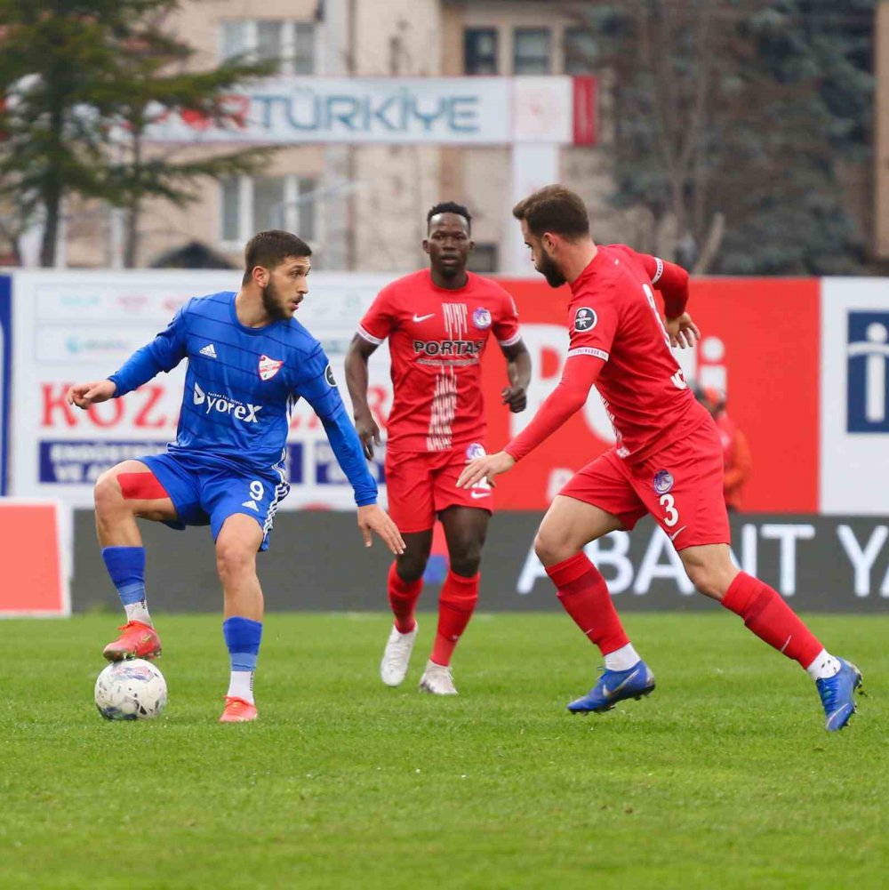 SPOR TOTO 1. LİG'İN 27. HAFTASINDA BOLUSPOR, KONUK ETTİĞİ ANKARA KEÇİÖRENGÜCÜ'NÜ 3 - 1 MAĞLUP ETTİ