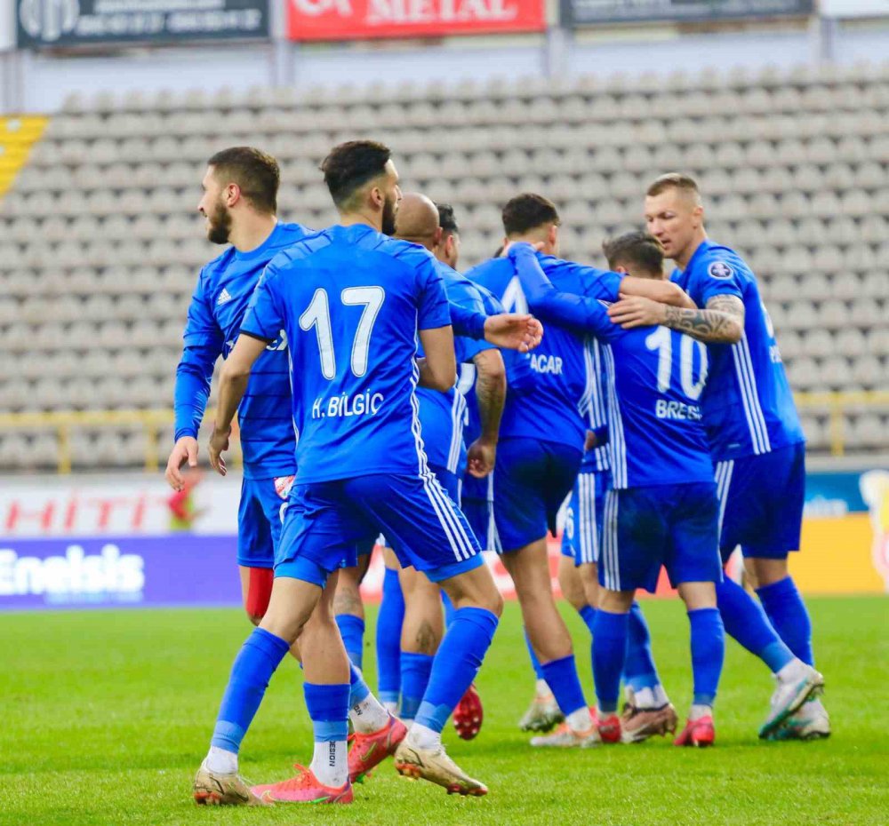 SPOR TOTO 1. LİG'İN 27. HAFTASINDA BOLUSPOR, KONUK ETTİĞİ ANKARA KEÇİÖRENGÜCÜ'NÜ 3 - 1 MAĞLUP ETTİ