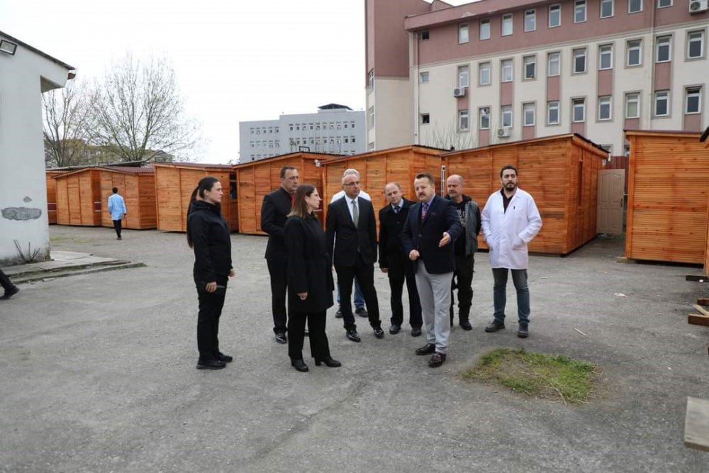 BARTIN DA YAPIMI TAMAMLANAN AHŞAP KONTEYNER SINIFLAR "EĞİTİM KAMPÜSÜ PROJESİYLE " MALATYA'YA GÖNDERİLİYOR