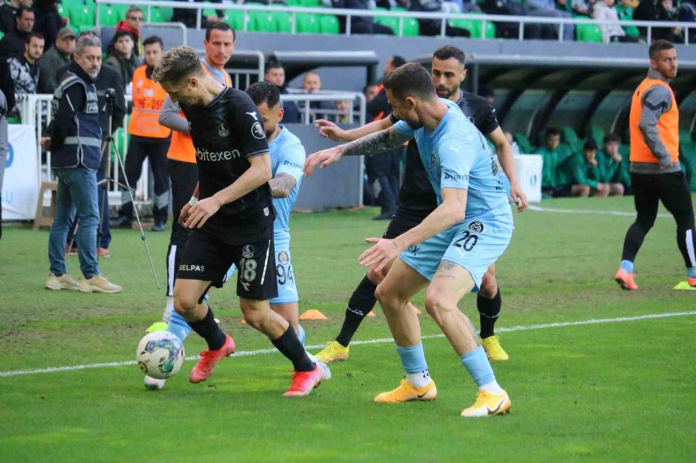 SPOR TOTO 1. LİG 31.HAFTASINDA SAKARYASPOR, KONUK ETTİĞİ MANİSA FUTBOL KULUBÜ'NÜ 2 - 0 MAĞLUP ETTİ