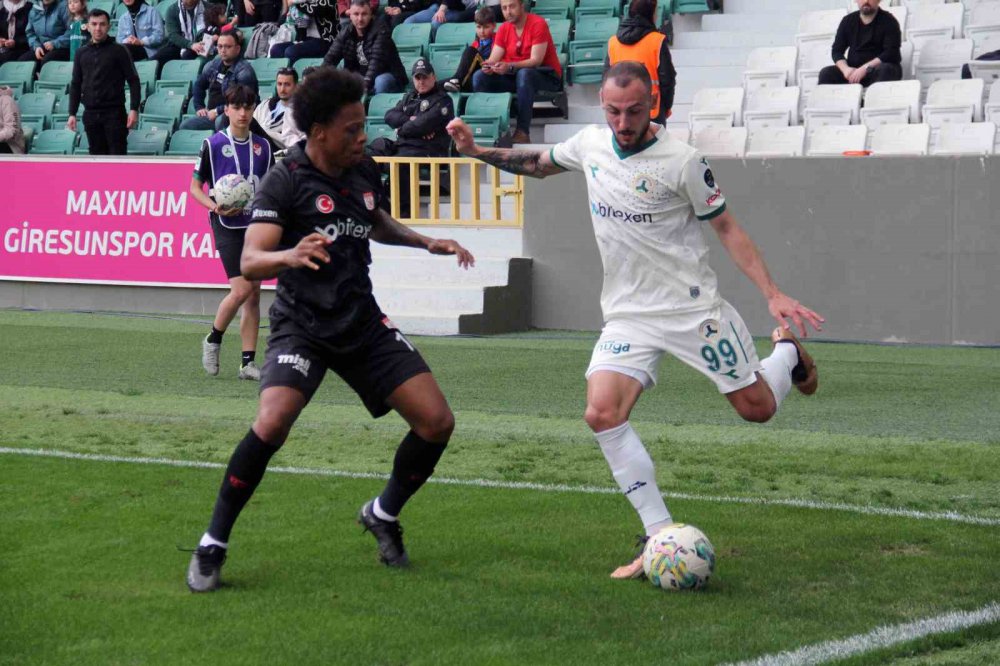 SPOR TOTO SÜPER LİG'İN 29.HAFTASINDA GİRESUNSPOR, SAHASINDA KARŞILAŞTIĞI SİVASSPOR'U 1 - 0 MAĞLUP ETTİ