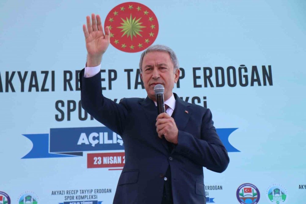 MİLLİ SAVUNMA BAKANI HULUSİ AKAR: "OTOBÜSÜN ÖN TARAFINA PKK’LILAR BİNMİŞ, YPG’LİLER BİNMİŞ, ORTASINDA HDP VAR"