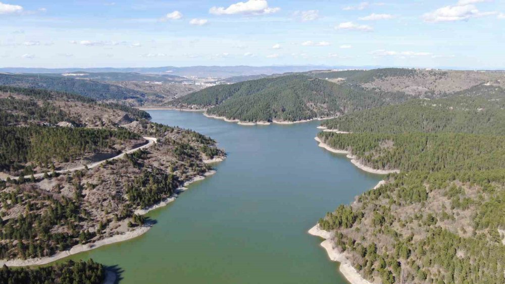 KASTAMONU'NUN İÇME SUYU İLE TARIMSAL SULAMA İHTİYACINI KARŞILAYAN KARAÇOMAK BARAJI'NDA DOLULUK SEVİYESİ, KAR SULARI VE SAĞANAK YAĞIŞLARLA YÜZDE 60'A ULAŞTI