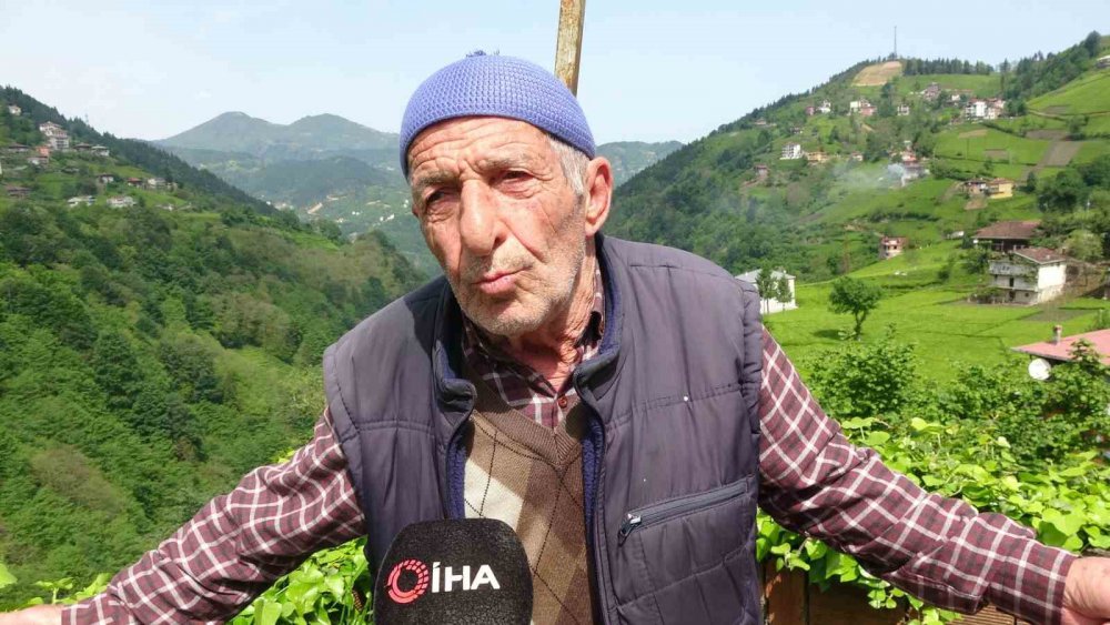 1996 YILINDA MEYDANA GELEN HEYELAN SONRASI AFET BÖLGESİ İLAN EDİLEN TRABZON'UN DERNEKPAZARI İLÇESİNİN AKKÖSE MAHALLESİ YILLAR SONRA TEKRAR HEYELAN TEHDİDİ İLE KARŞI KARŞIYA KALDI