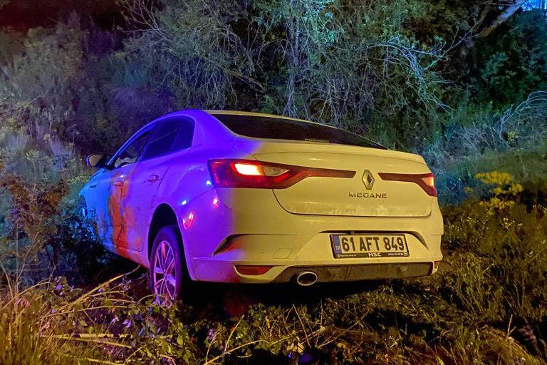 GÜMÜŞHANE-BAYBURT KARAYOLUNDA GECE MEYDANA GELEN TRAFİK KAZASINDA OTOMOBİLİN ÇARPTIĞI AYI OLAY YERİNDE TELEF OLDU