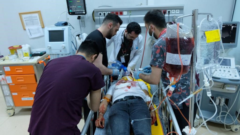 GÜMÜŞHANE DEVLET HASTANESİ’NDE YAPILAN TATBİKAT GERÇEĞİ ARATMADI