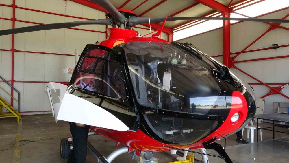 TÜRKİYE'DE EN ÇOK HAVA AMBULANSI KULLANILAN BÖLGELERDEN BİRİ OLAN DOĞU KARADENİZ BÖLGESİNDE HAVA 61 HELİKOPTER AMBULANSI BÖLGENİN ZORLU COĞRAFİ ŞARTLARINA RAĞMEN HİZMET VERİYOR