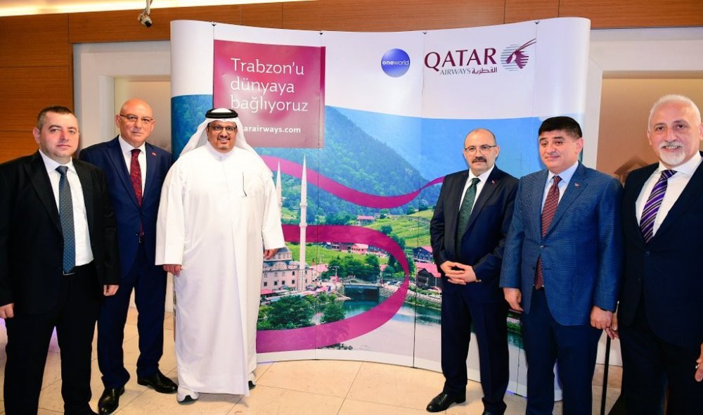 KATAR HAVA YOLLARI DOHA’DAN TRABZON’A DİREK UÇAK SEFERLERİ BAŞLATTI.