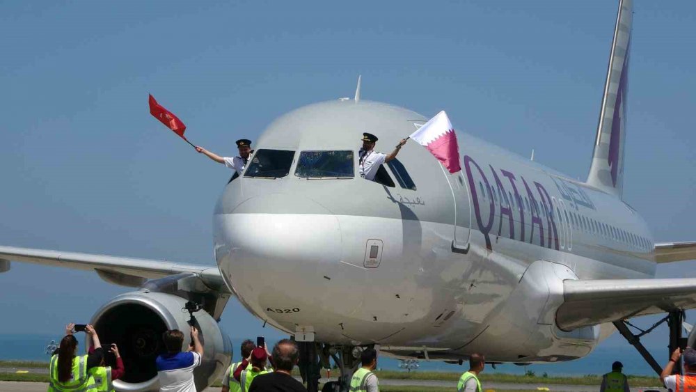 KATAR HAVA YOLLARI DOHA’DAN TRABZON’A DİREK UÇAK SEFERLERİ BAŞLATTI.