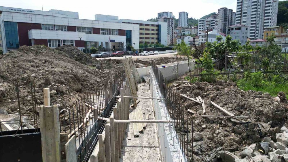 ÇEVRE, ŞEHİRCİLİK VE İKLİM DEĞİŞİKLİĞİ BAKANLIĞI TARAFINDAN 50 MİLYON LİRALIK HİBE DESTEĞİ SAĞLANARAK BAŞLATILAN "FATSA MİLLET BAHÇESİ PROJESİ'NDE ÇALIŞMALAR HIZLI BİR ŞEKİLDE DEVAM EDİYOR